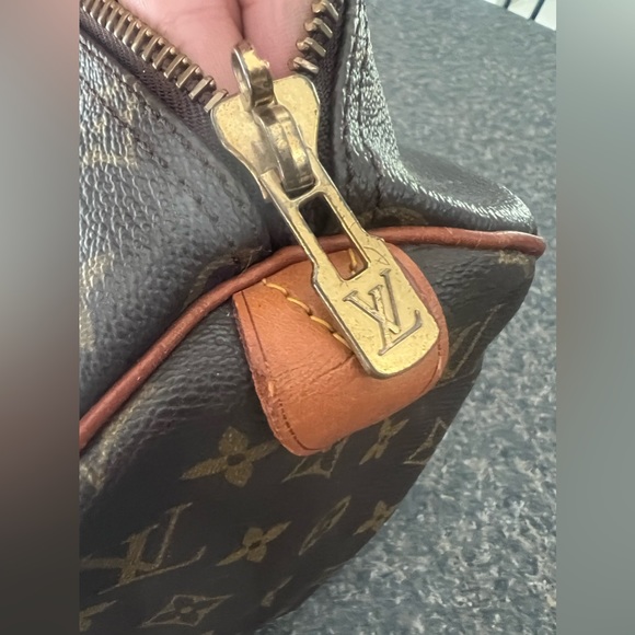 Authentic LOUIS VUITTON keepall 45 travel bag vachetta leather vintage - Picture 15 of 17